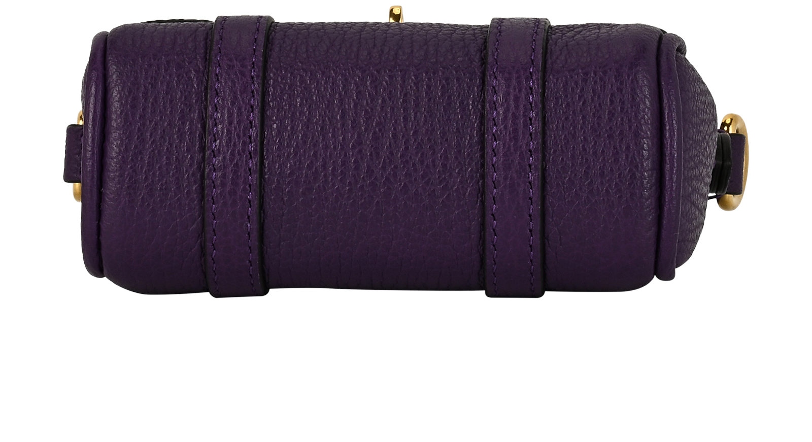 Mulberry Micro Bayswater, &pound;350, Handbags, Purple, Leather, Top view